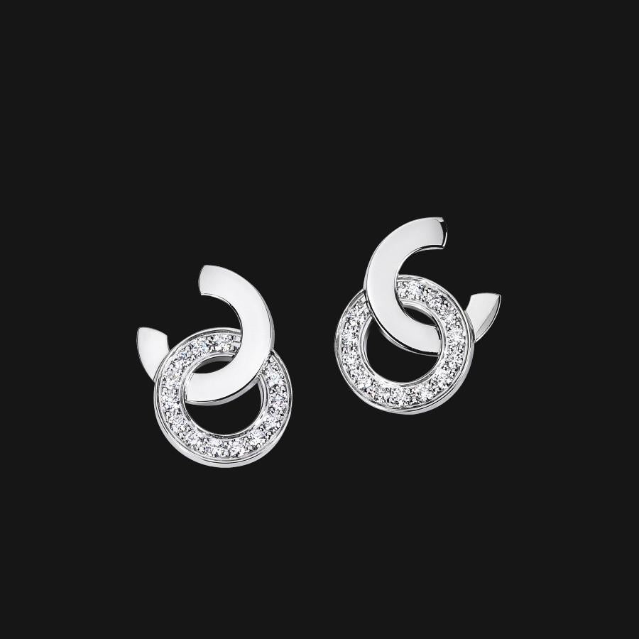 14k Interlinked Earrings 4 var